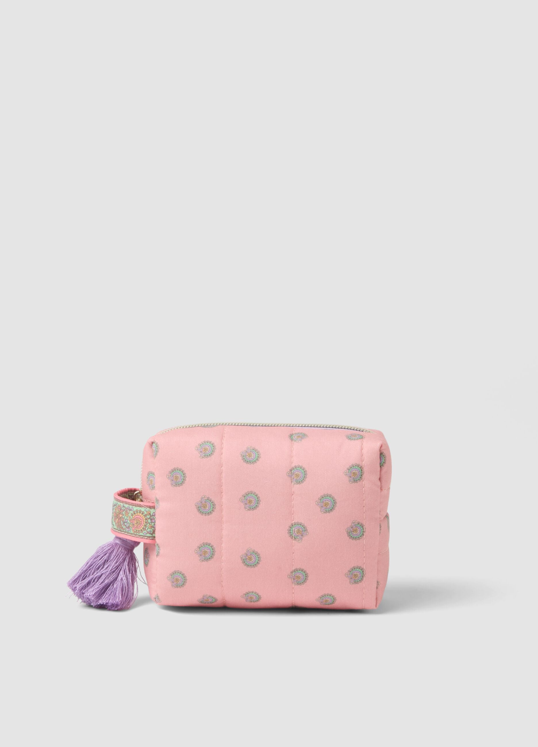 Pink pure cotton beauty with pompom