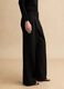 Black Wide Leg Trousers Regular Fit_3