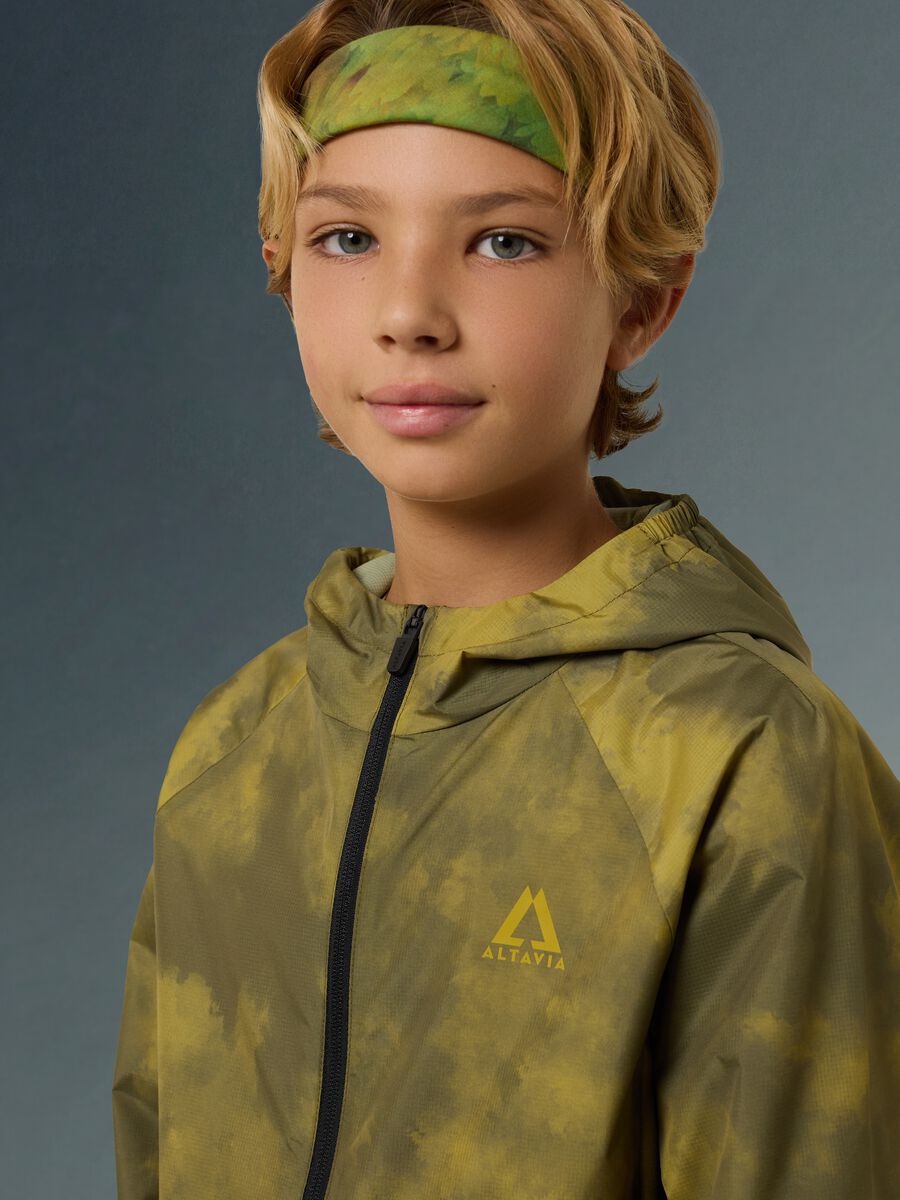 ALTAVIA WITH DEBORAH COMPAGNONI Tie-dye Windbreaker Jacket_3