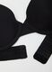 Black Stretch Fabric Bra_5