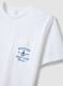 White and blue pure cotton jersey pyjamas, regular fit_5