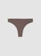 Brown organic stretch-cotton Brazilian knickers_2