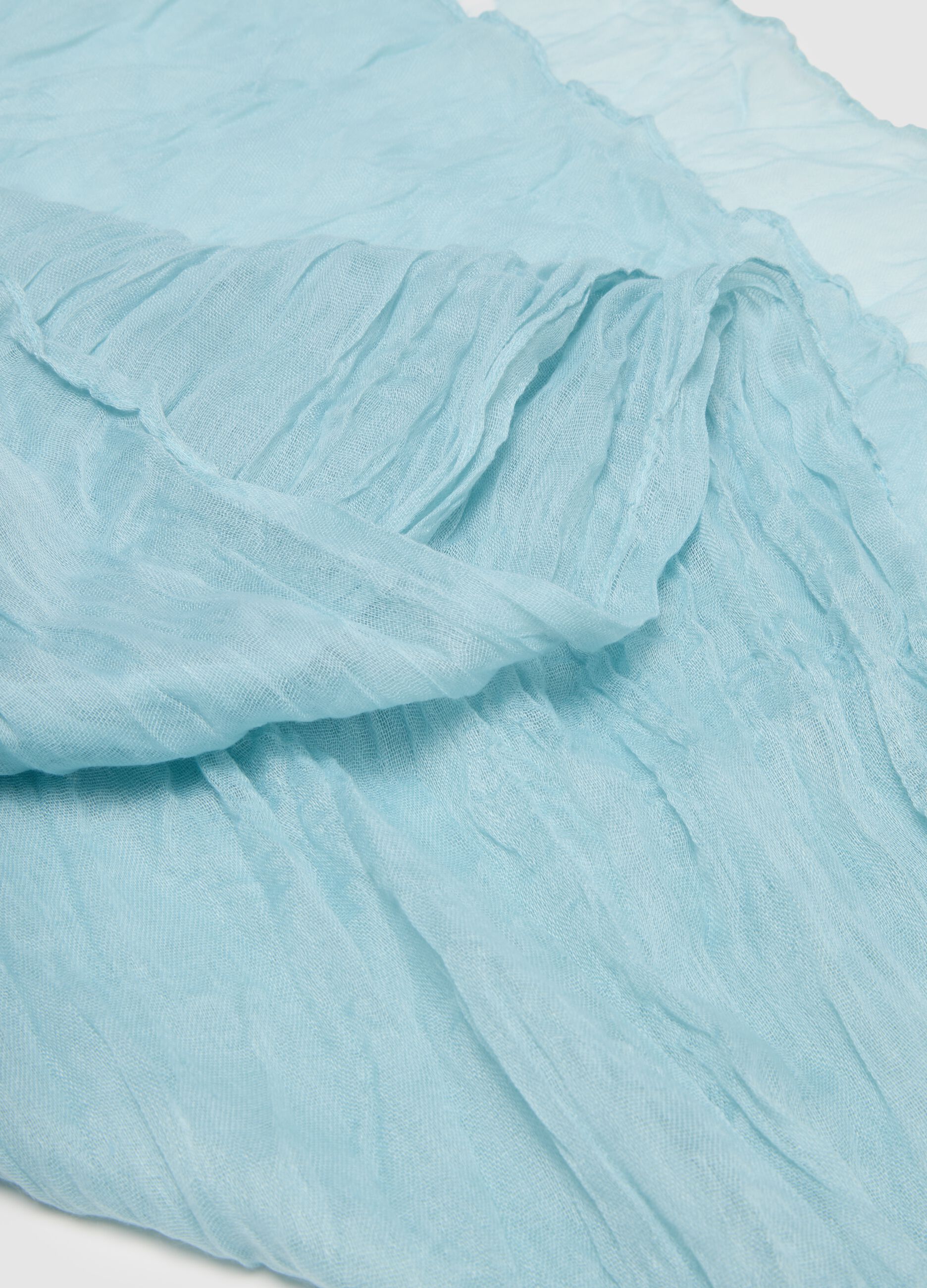 Light Blue Regular Fit Scarf