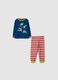 Newborn Regular Fit Multicolour Pure Cotton Pyjamas with Superheroes_0