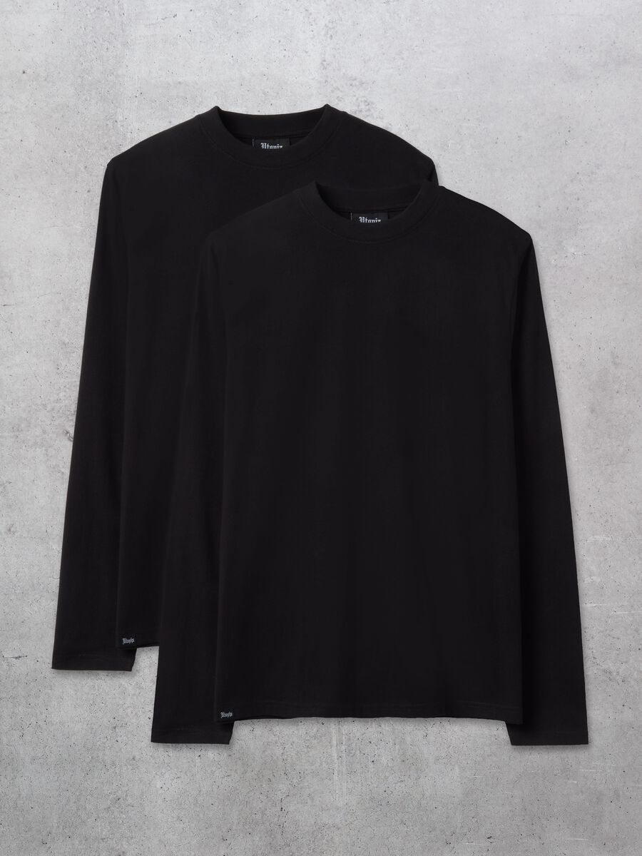 Everyday Longsleeve Twin Pack Black_0