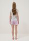 Short striped multicoloured stretch cotton pyjamas, regular fit_2