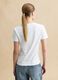 White short sleeve regular fit cotton blend t-shirt_3