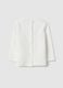 White pure cotton baby top regular fit with designs_1