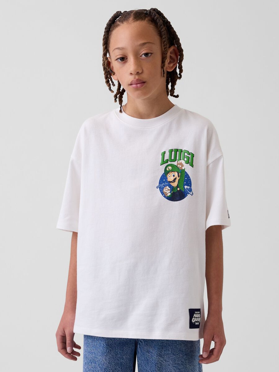 Super Mario Nintendo pure cotton short-sleeve T-shirt_0