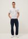 White pure cotton regular fit T-shirt with spritz prints_1