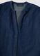 Blue denim shirt in a cotton, linen and viscose blend, oversized fit_5
