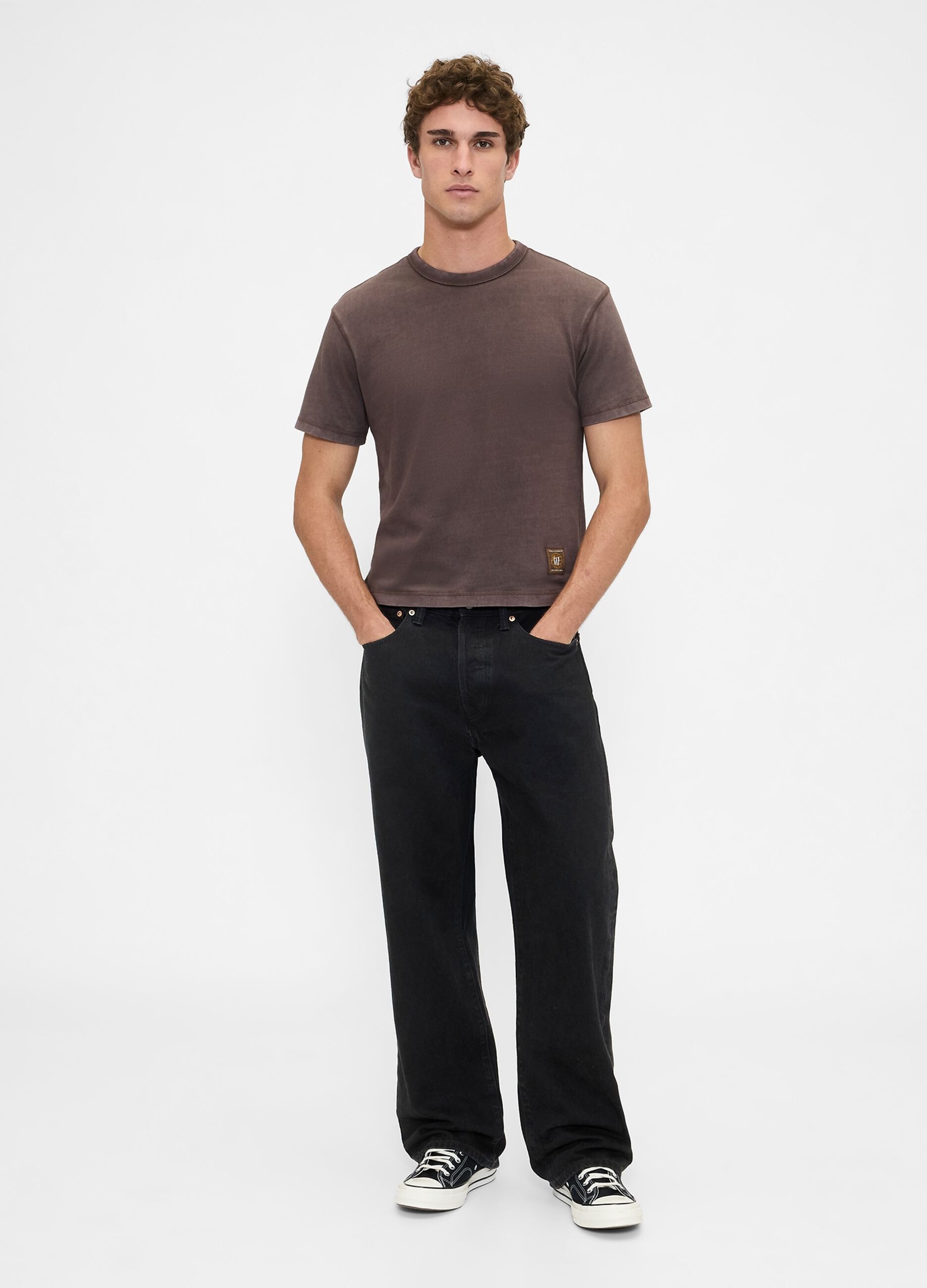 Cotton Brown T-shirt