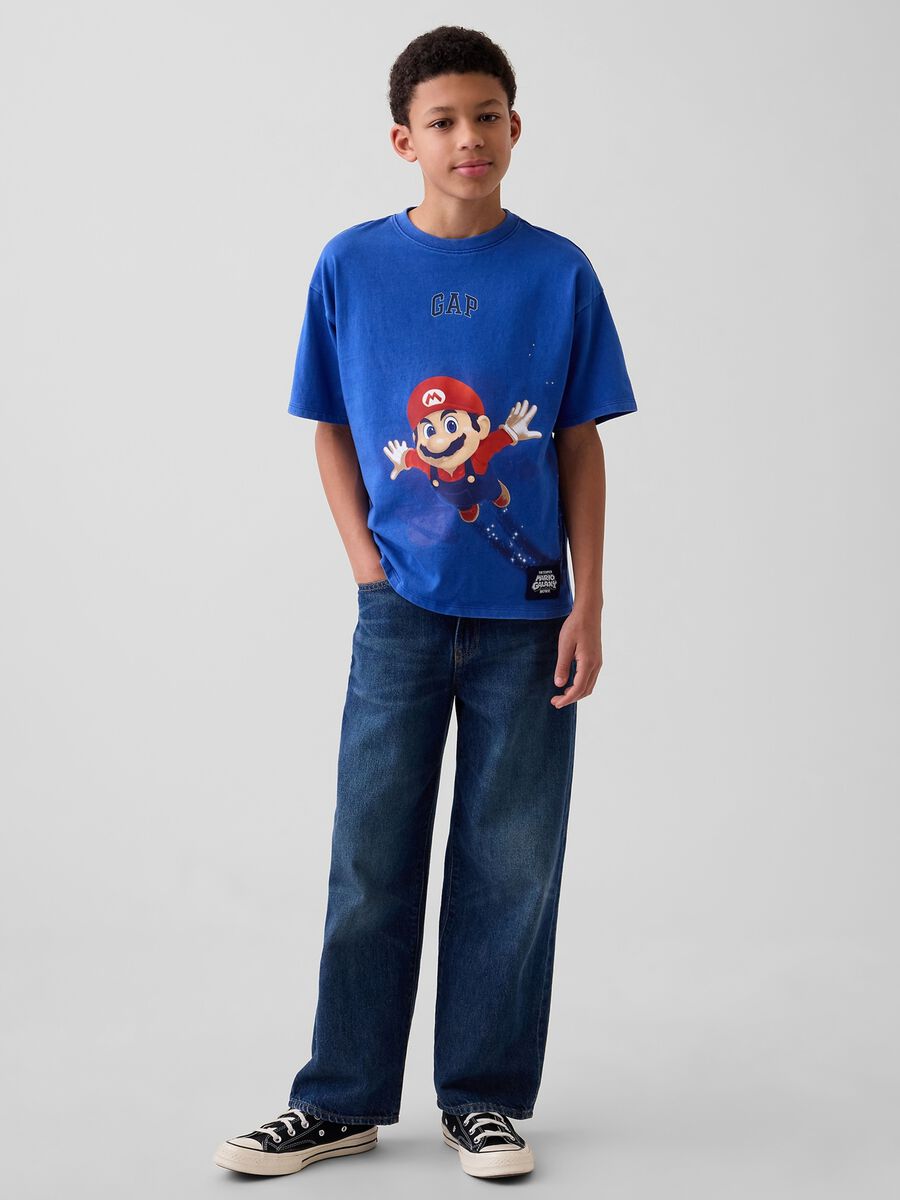 Super Mario Nintendo short-sleeve pure cotton T-shirt_2