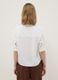Regular fit white pure viscose shirt_2