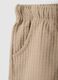 Grey pure cotton shorts for toddler regular fit_3