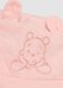 Pink organic cotton embroidered hat_2