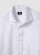 White regular-fit pure cotton shirt with cutaway collar_6