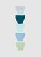 Kids' Regular Fit Multicolour Pure Cotton Multipack Pants_1