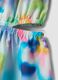 Multicolour pure cotton floral dress, regular fit_2