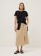 Black pure cotton short sleeve T-shirt regular fit_1