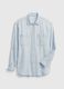 Oversized shirt in denim with pockets_5