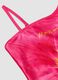 Girls&rsquo; pink floral one-piece swimsuit in stretch fabric_3