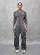 Knit Ribbed Hoodie Washed Grey_3