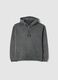Boy's oversized fit grey cotton TieDye sweatshirt_3