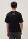 Boys&rsquo; black PlayStation logo T-shirt in 100% cotton, relaxed fit_1