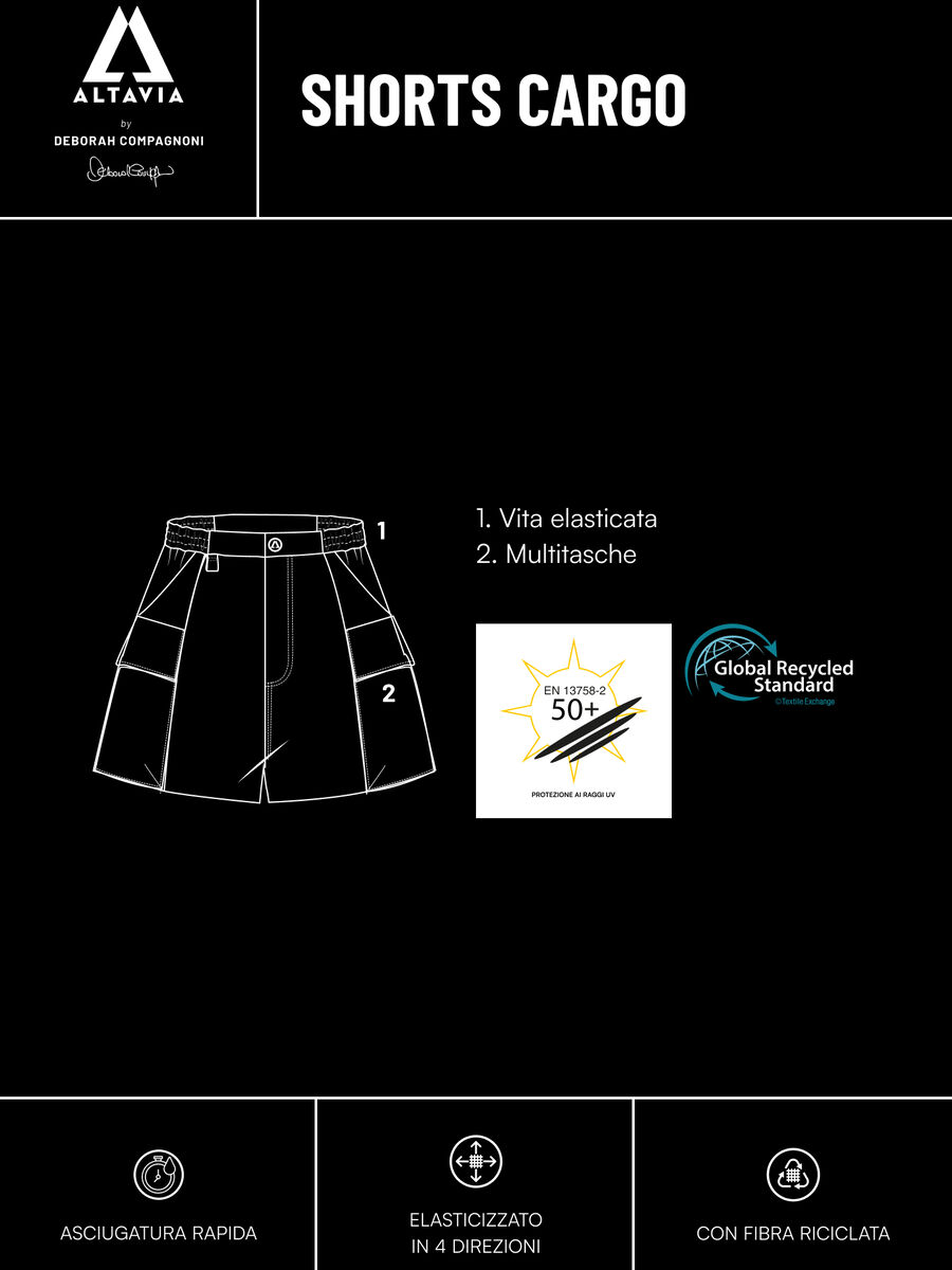 Cargo Shorts ALTAVIA WITH DEBORAH COMPAGNONI_8