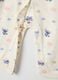 Multicolour pure cotton long-sleeve bodysuits for infants_3