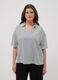 White pure viscose striped shirt_2
