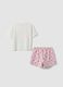 Multicolour pure cotton regular fit pyjama for girls_1