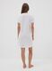 White nightdress in pure organic cotton with Minnie print_3