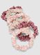 SINCERELY HAIR Small Satin Scrunchies (6-Pack) Pink & Mauve_2