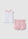 Multicolour pure cotton set for baby girls_1