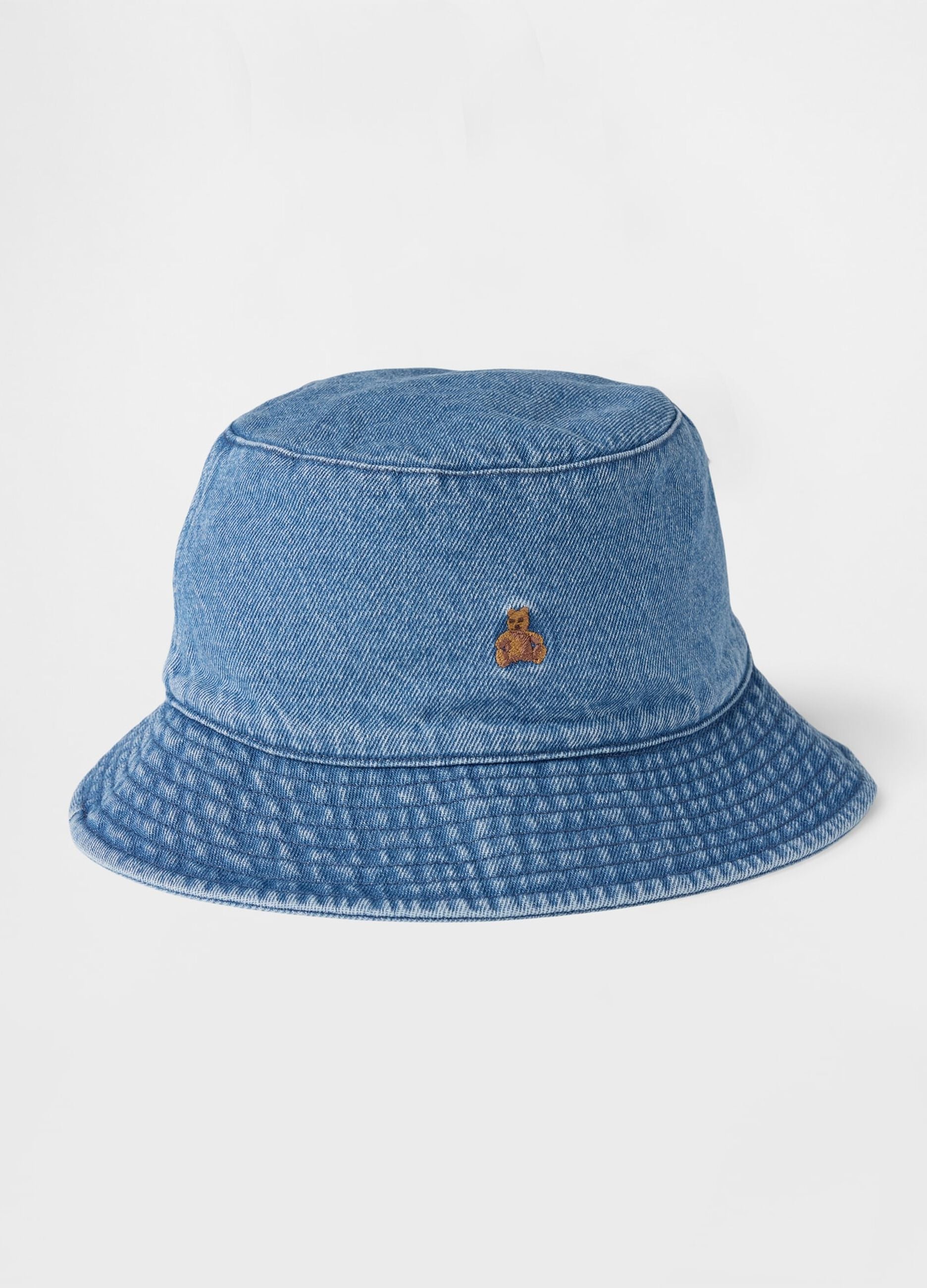 Denim Bucket Hat GAP Kids