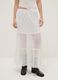 White Lace Long Skirt Regular Fit_2