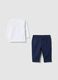 Multicolour pure cotton sweatshirt and trousers set for infants regular fit_1