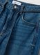 Wide Leg Pure Cotton Blue Jeans_5