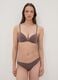 Grey padded organic cotton bra_1