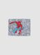 Grey stretch cotton scarf with Spider-Man print for boys_0