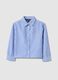 Girls' regular fit multicolour striped cotton shirt_0