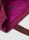 Pink cotton-blend bag with raised textured finish_2