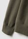 Green Crew Neck Sweater in Pure Cotton Regular Fit_5