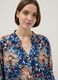 Multicolour long-sleeve top with floral pattern, regular fit_0
