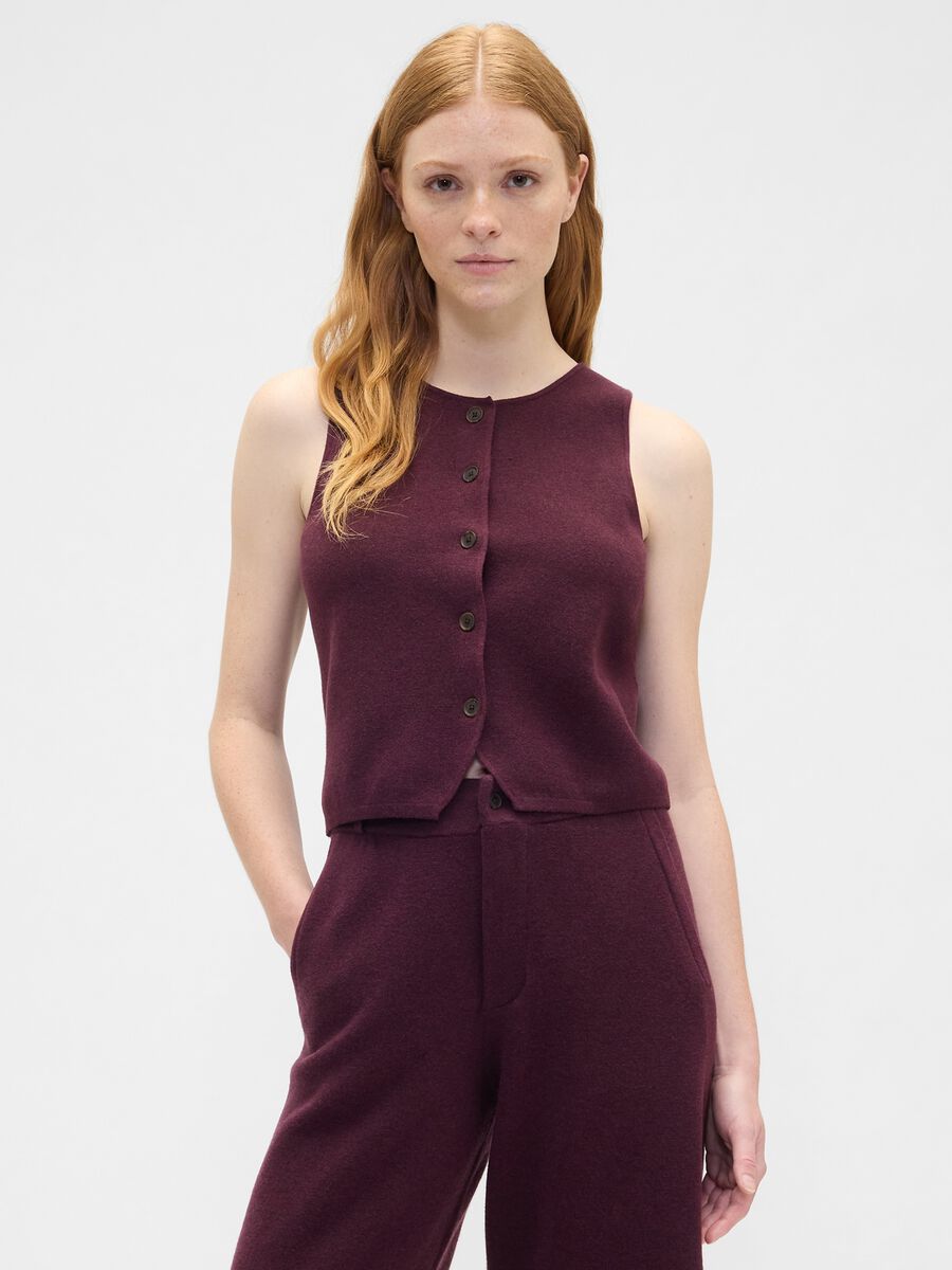 Gilet CashSoft in misto fibre_0