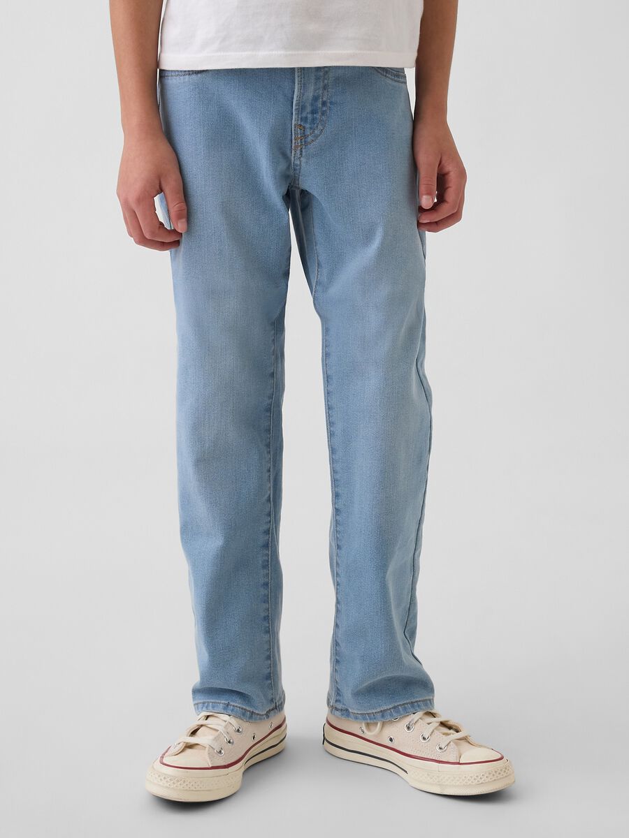 Pantaloni in denim regular fit_1