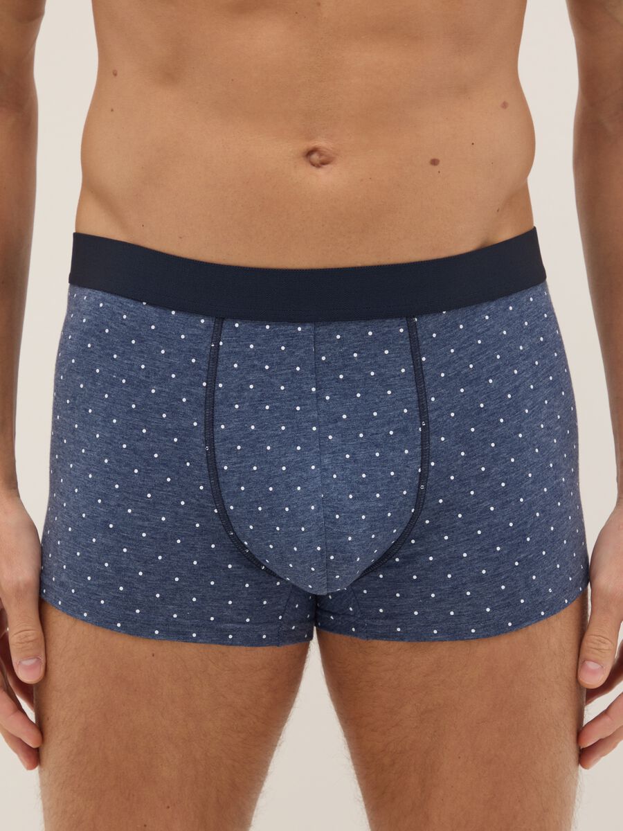 Multipack boxer in cotone organico elasticizzato multicolor regular fit_1