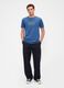 Blue Short Sleeve Cotton T-shirt_2
